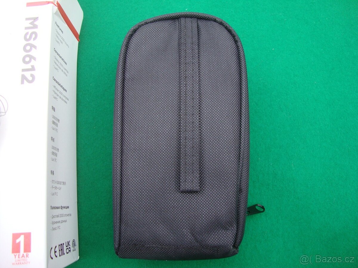 Mastech MS6612 Profesionální Luxmetr 0 - 200 000 Lux nový - 18