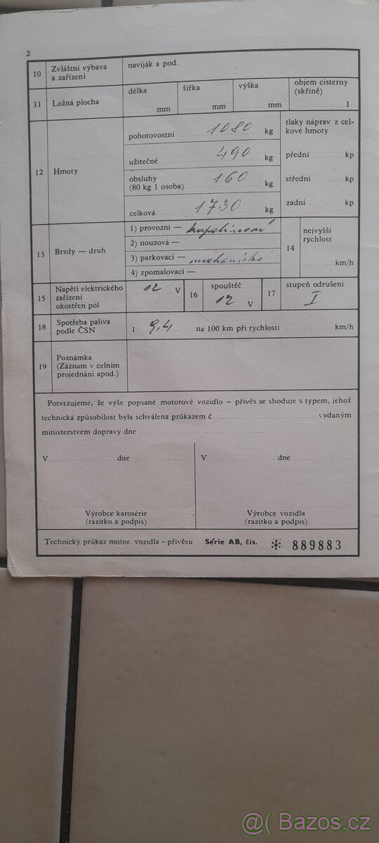 Prodám Škoda1202 - 18