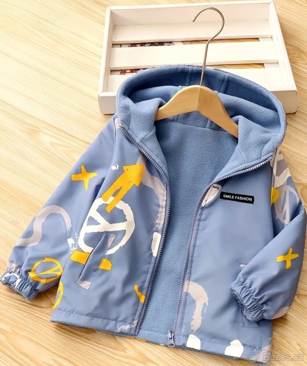 Nová dětská jarní bunda, vel.134 - 18