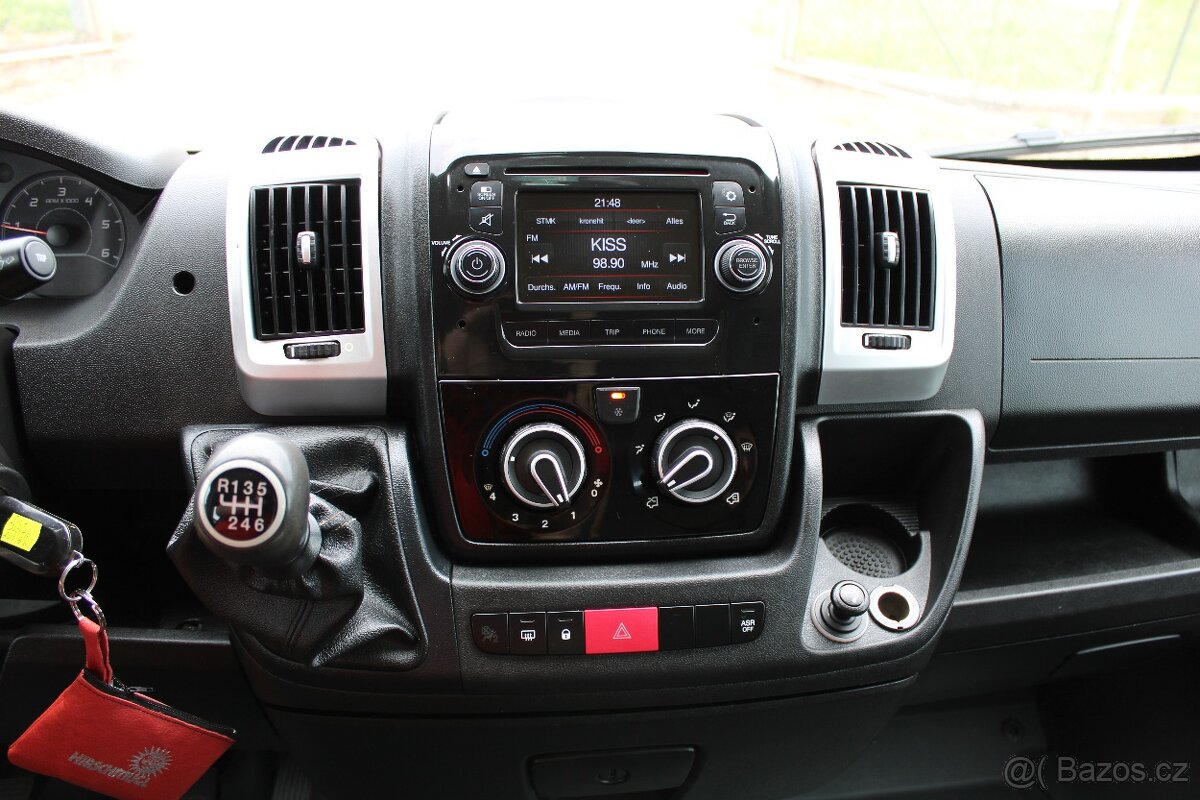 Fiat Ducato 2,3JTD 96KW, 7 - MÍST, KLIMA, r.v. 2017 - 18