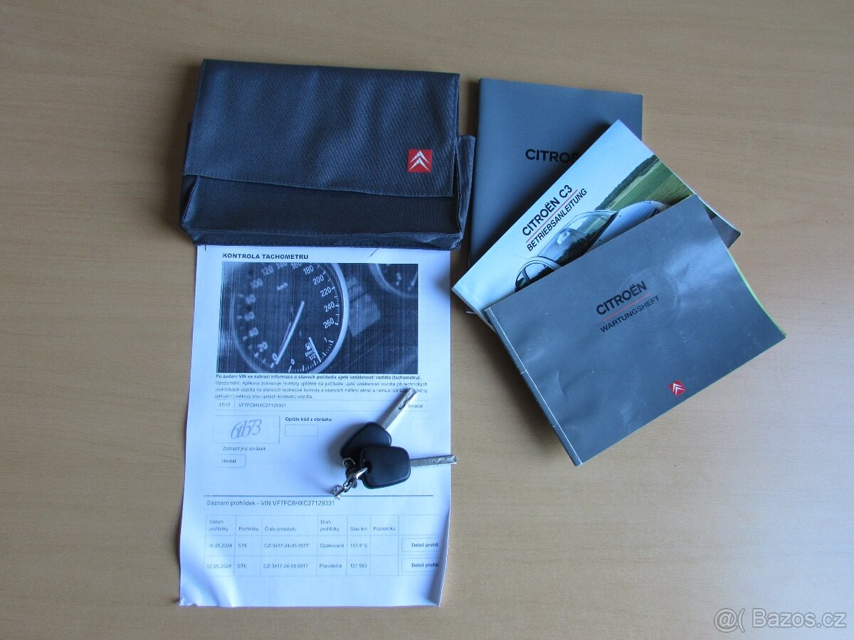 Citroën C3 1.6 HDi 50kW, nová STK, serviska - 18