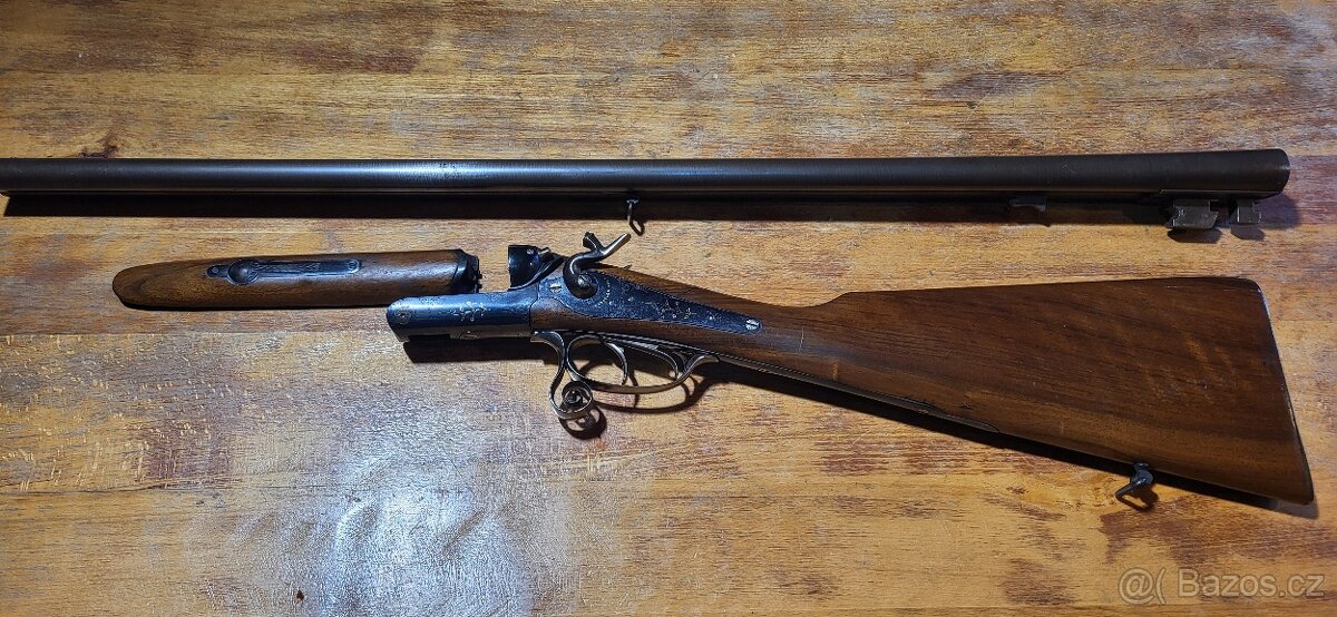 PUŠKA BROKOVNICE LANCASTER CAL 16 TOP NÁDHERA - 18