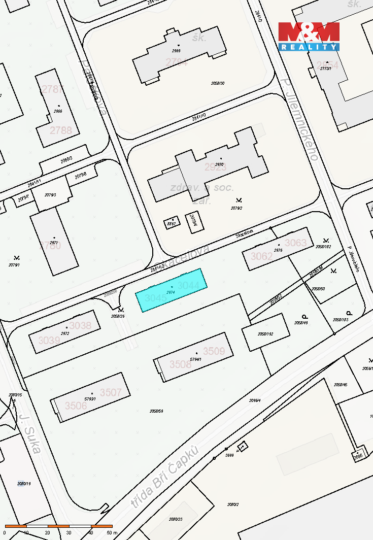 Prodej bytu 3+1, 55 m², Hodonín, ul. Skácelova - 18