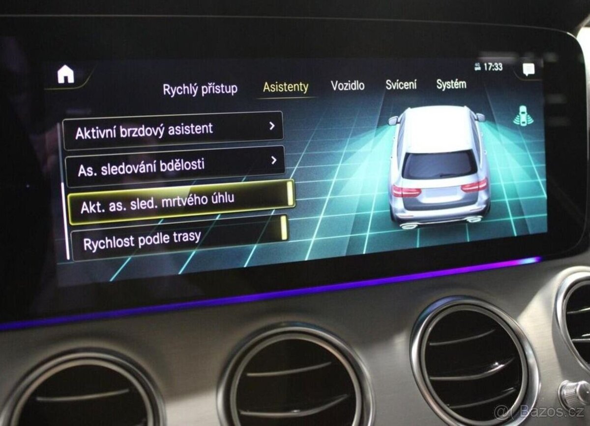 Mercedes-Benz Třídy E 300d 4MATIC DIS+ / 360° / NezT nafta - 18