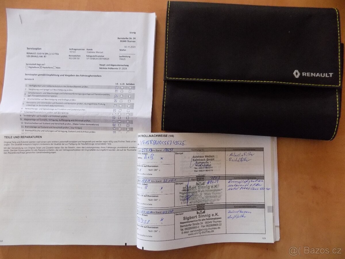 Renault Clio 1.2 TCe 87kW LIMITED, serviska - 18