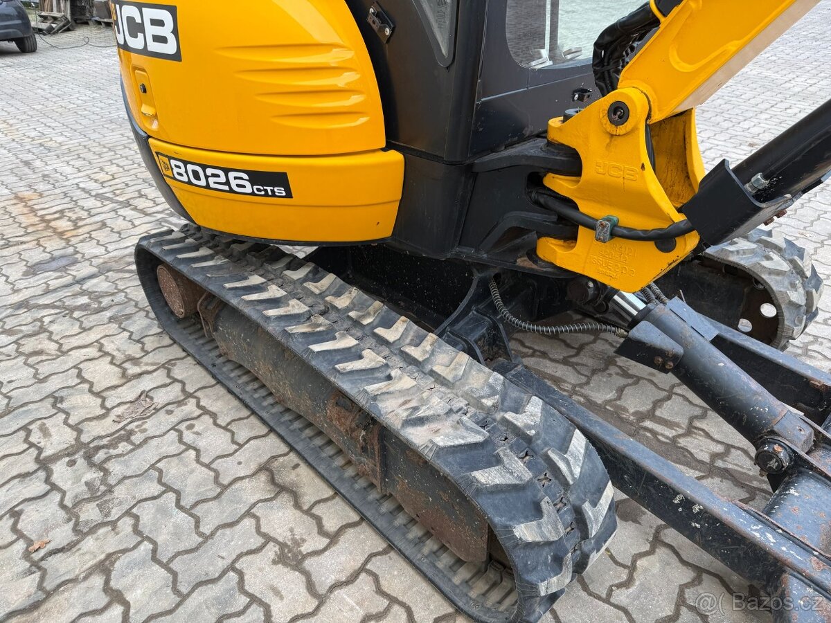 Prodám minibagr JCB 8026CTS - 18