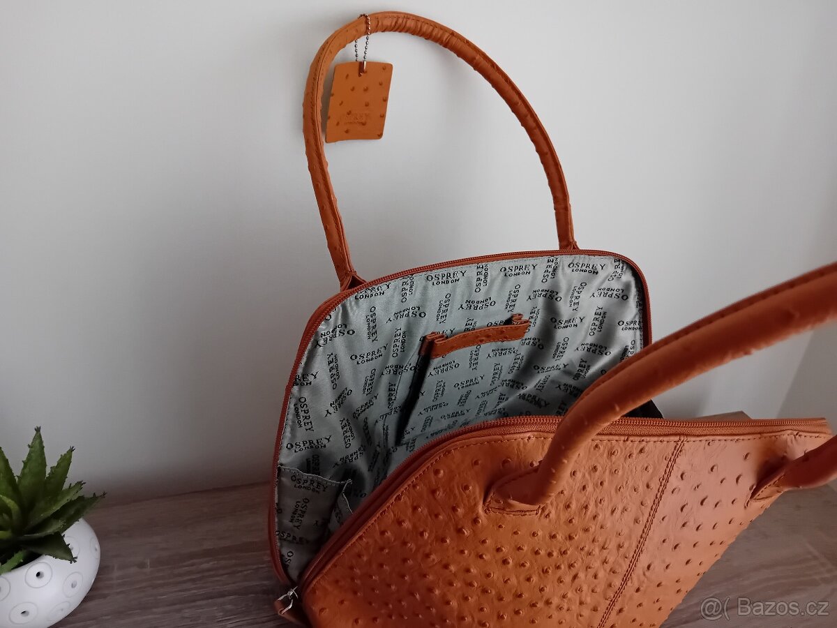 Osprey London dámská luxusní kabelka kožená nová Rezervace - 18