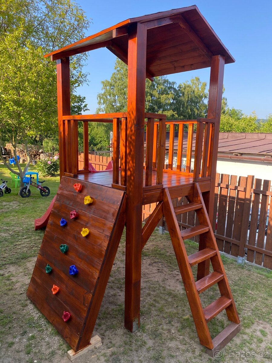 Dětské hřiště se skluzavkou a dovozem - 18