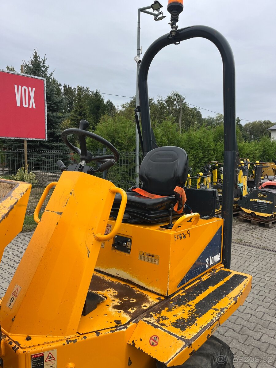 Dumper dempr sklápěč Thwaites Mach 471 2 tuny, hydrostatický - 18