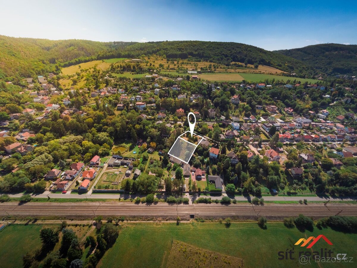 Exkluzivní pozemek pro stavbu RD, 1880 m2, Všenory, Praha - - 18