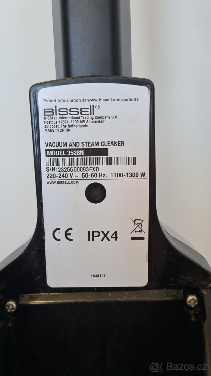 Tyčový vysavač Bissell CrossWave HydroSteam Pet Pro, záruka - 18