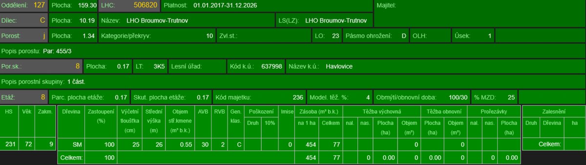 Prodej lesního pozemku k.ú. Havlovice - 18
