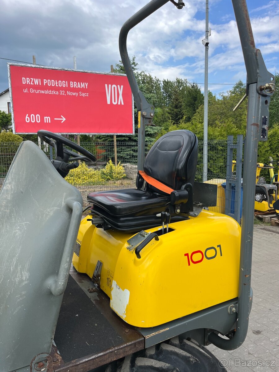 Dumper Dempr Wacker Neuson 1001, 2017 rv, Thwaites - 18