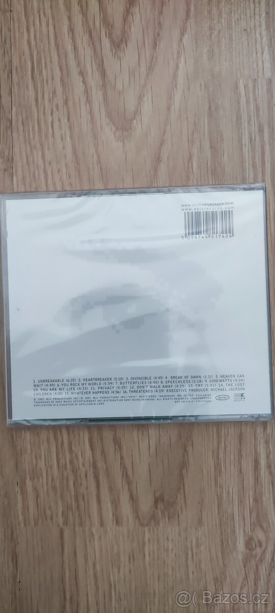 Prodám CD Michael Jackson - 18