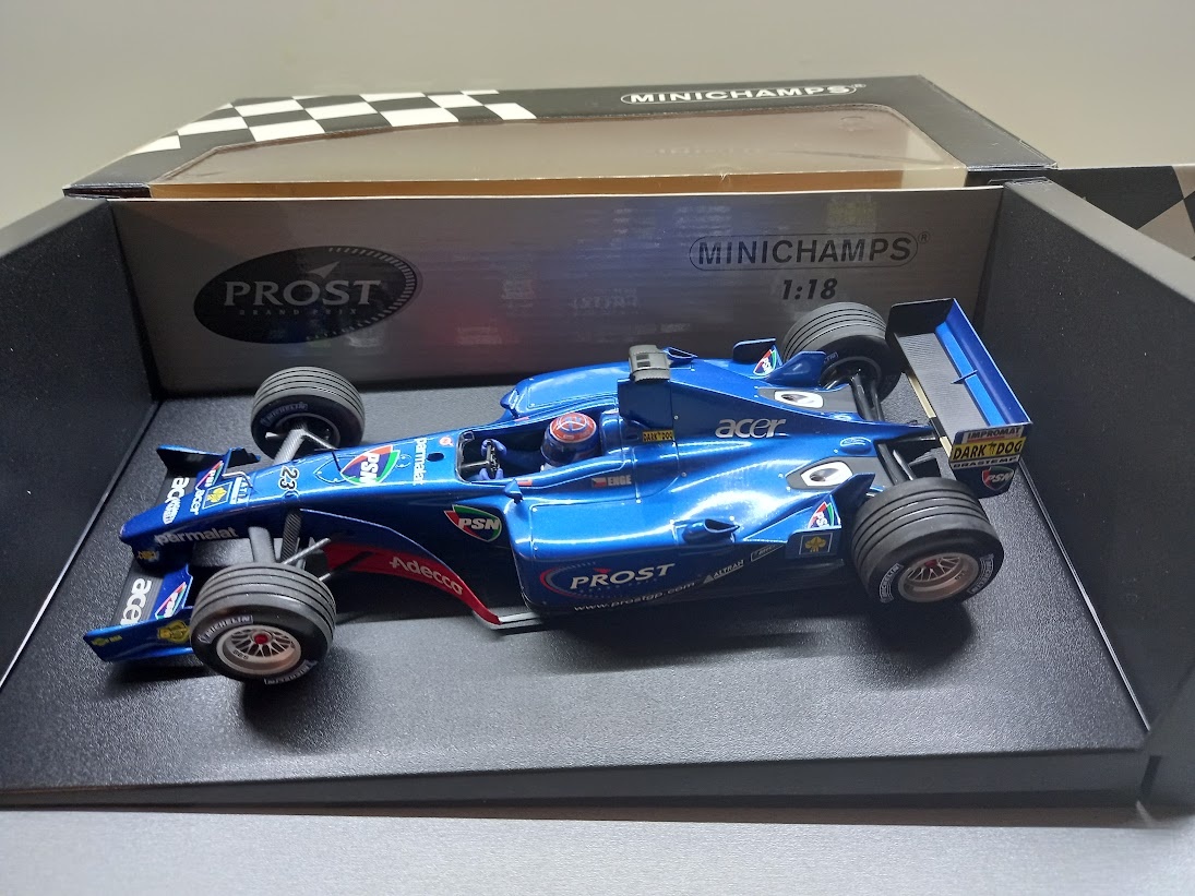 F1 PROST ACER AP04 2001 TOMÁŠ ENGE MINICHAMPS 1:18 - 18