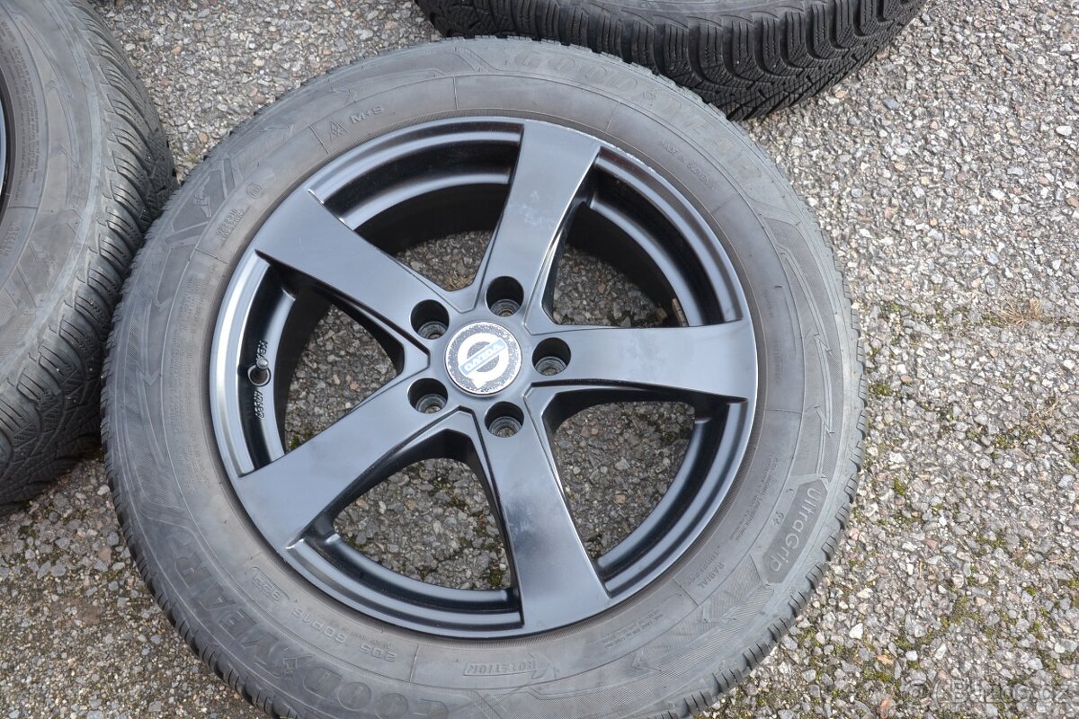 Sada obutých zimní Alu kol na Volvo 205/60R16 - 18