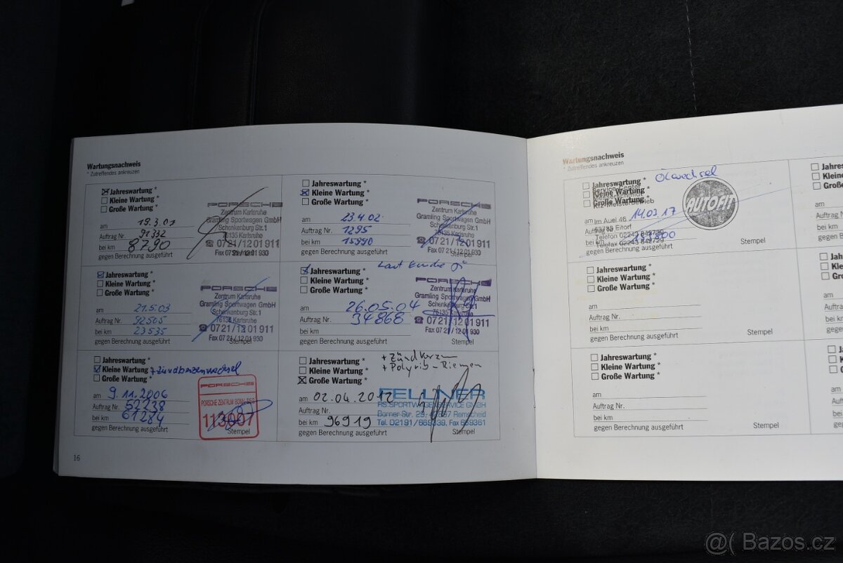 PORSCHE BOXSTER 986 3,2 S - SERVISKA,PŮVODNÍ STAV,1.MAJ - 18