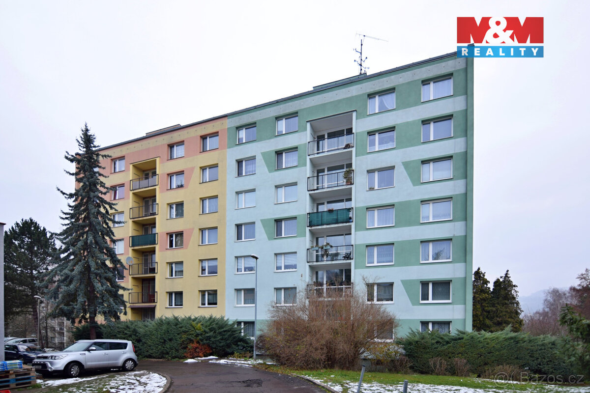 Pronájem bytu 1+1, 35 m², Děčín, ul. Školní - 18