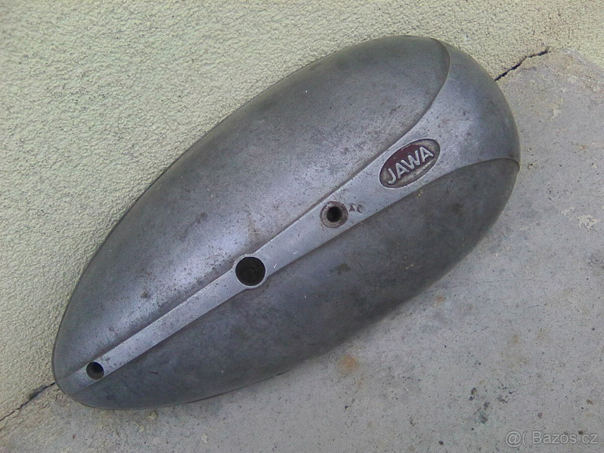Jawa 250/350 Kývačka ND-kryty řetězu a motoru,nádrž,blatníky - 18