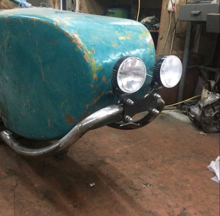 Ochranný rám motoru nosič držák kulometu K750 M72 MB750 - 18