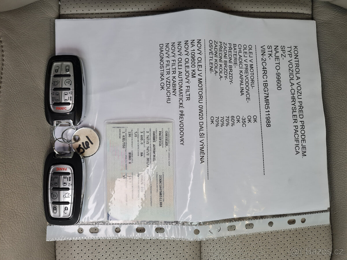 Chrysler Pacifica 3,6 Touring L, nový model, DPH - 18