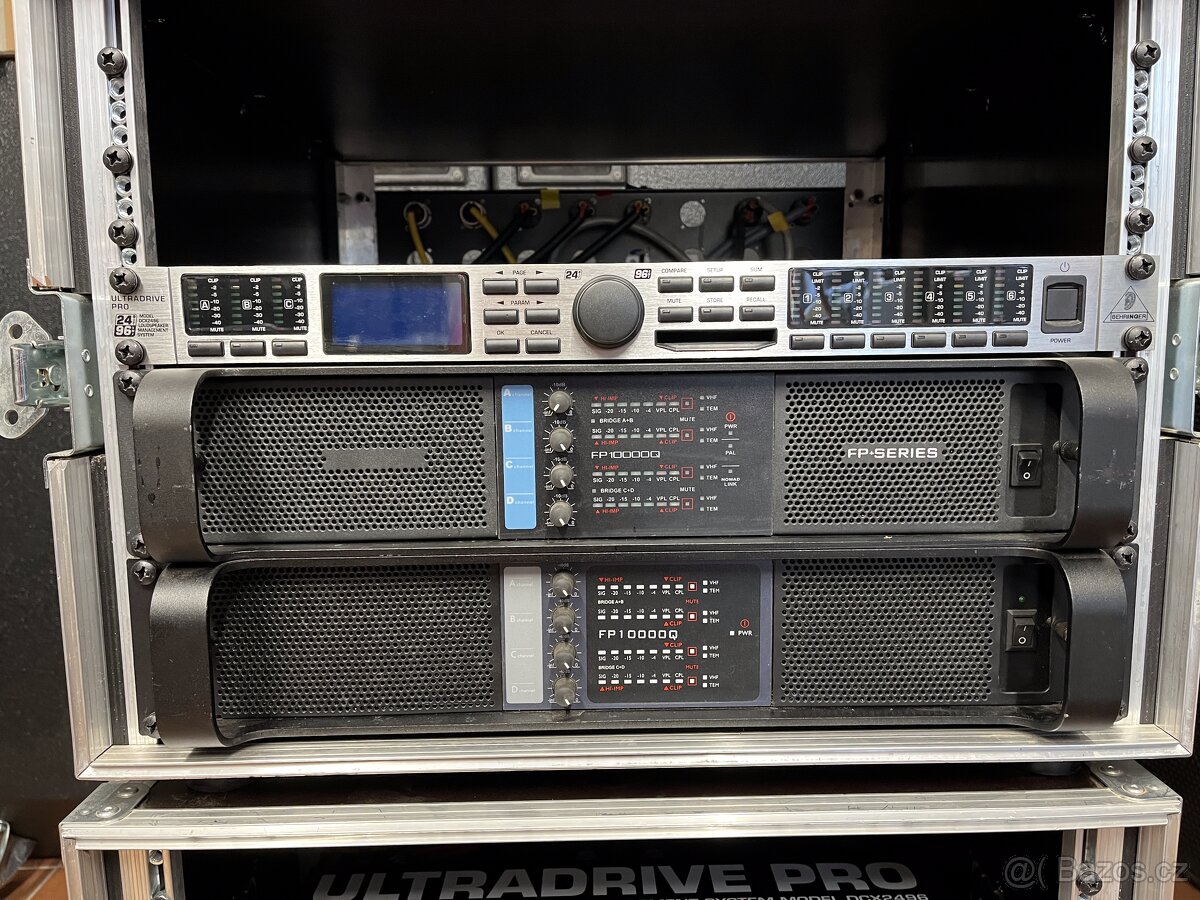 Kopletní systém EAW - lohonka + 4x FP10000Q + racky + DSP - 18