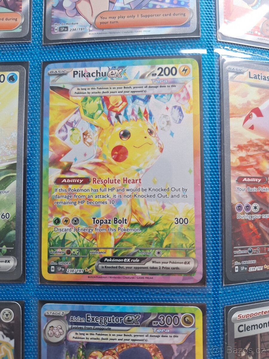 Pokemon Surging Sparks - Komplet Master set. - 18