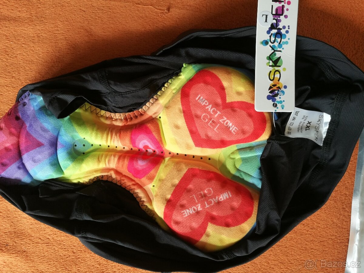 nové cyklistické šortky na kolo různé velikosti a značky - 18