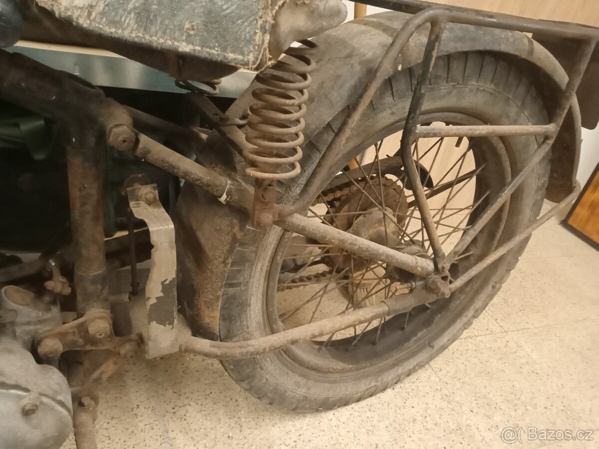 Předválečný motocykl Peugeot P107 350ccm, Doklady - 18