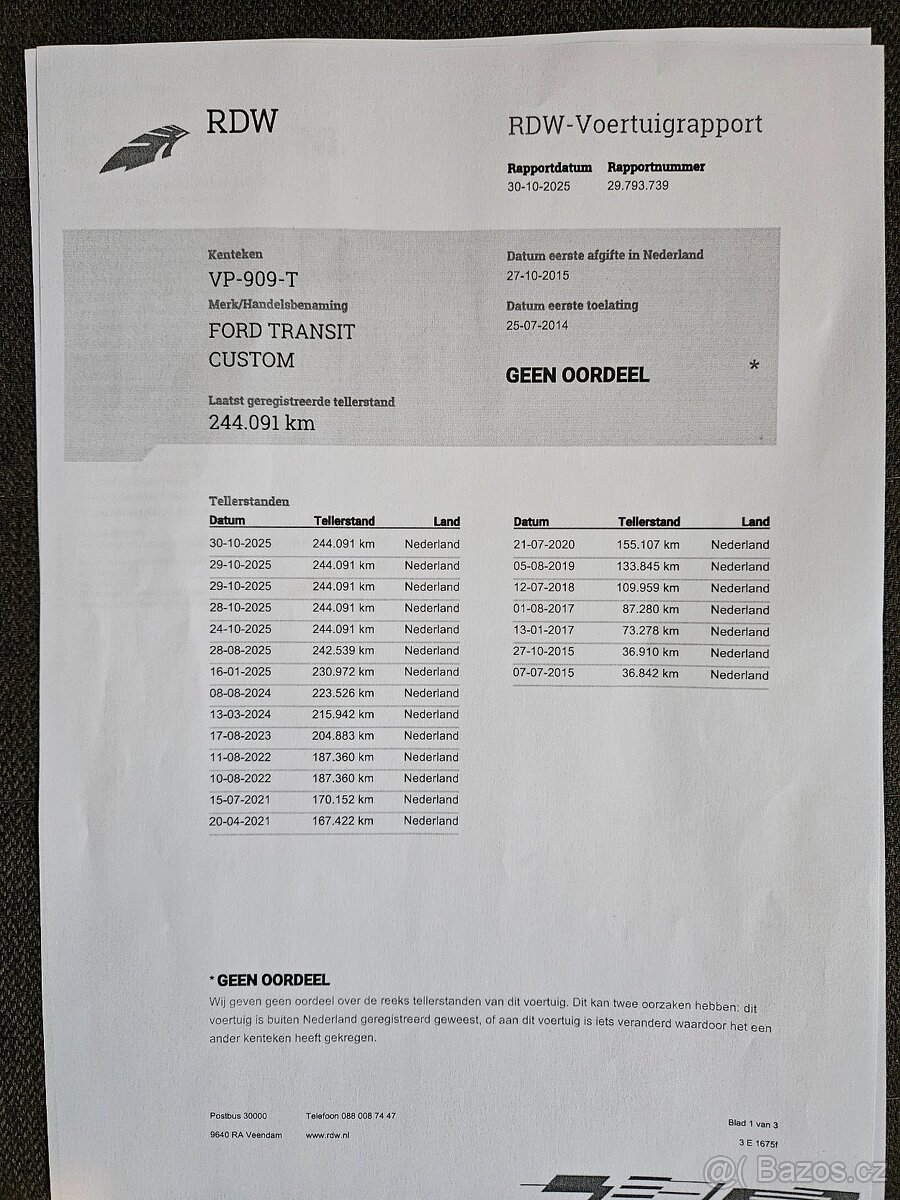 FORD CUSTOM 2.2 92KW LONG 2014 DPH - 18