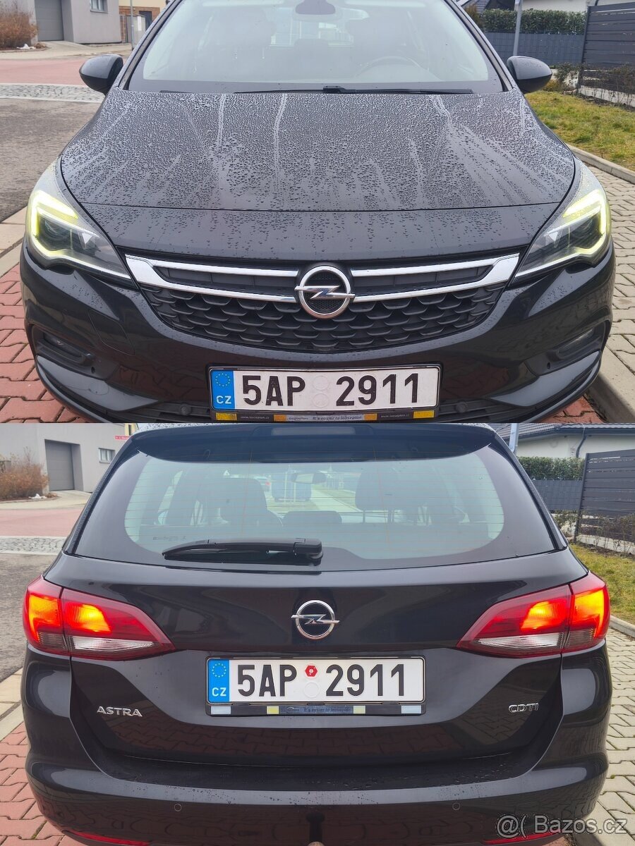 Opel Astra ST kombi 1.6 CDTi 100 kW - po servise za 40tis.Kč - 18