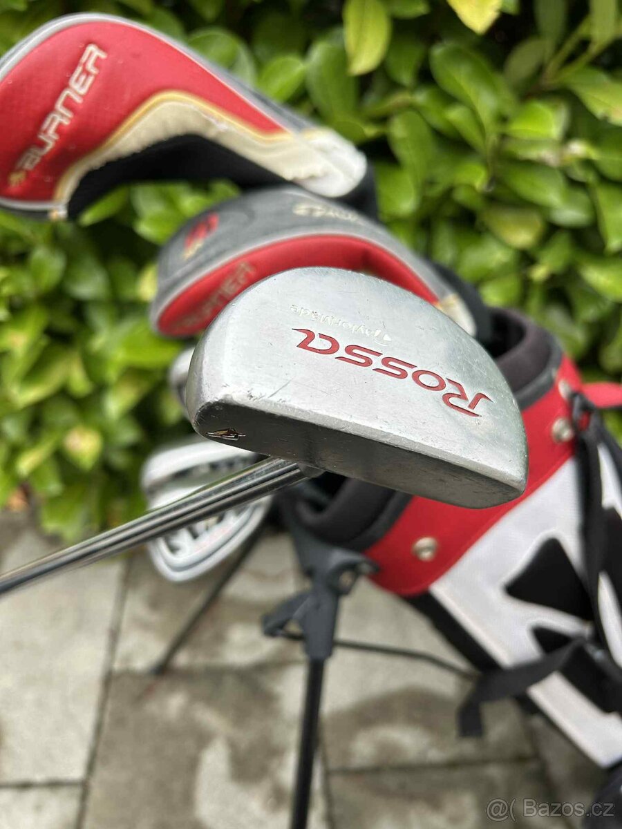 Prodám dětský golfový set Taylor Made Burner, 7-10 - 18
