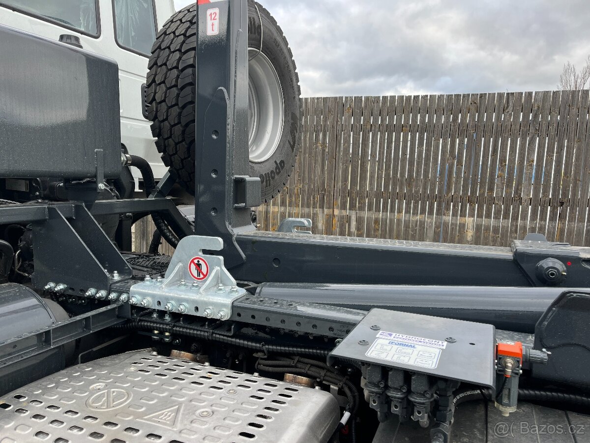 IVECO TRAKKER AD190T36W 4x4 + nosič kontejnerů NKH 12T-400 - 18