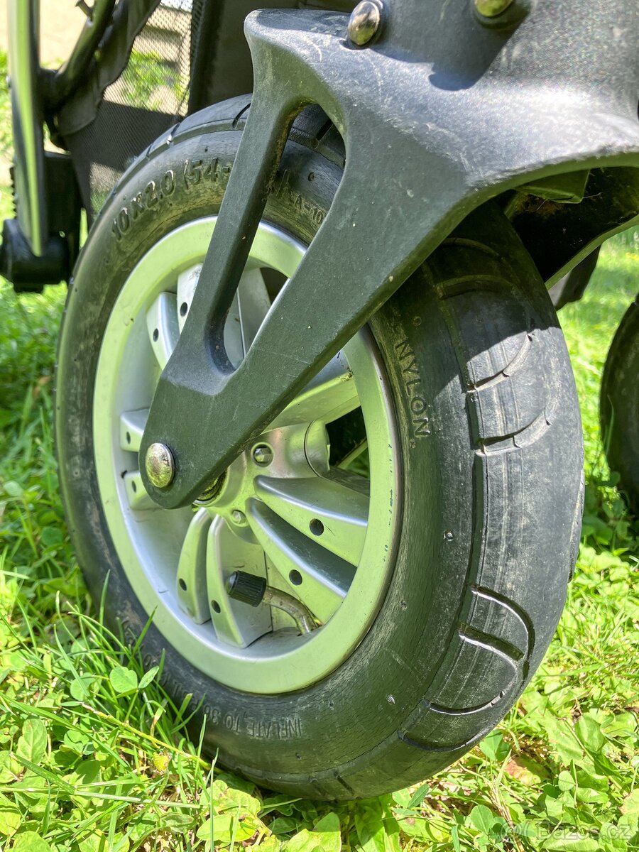 Dětský kočárek Baby Design DOTTY DENIM ECO 2v1 - 18