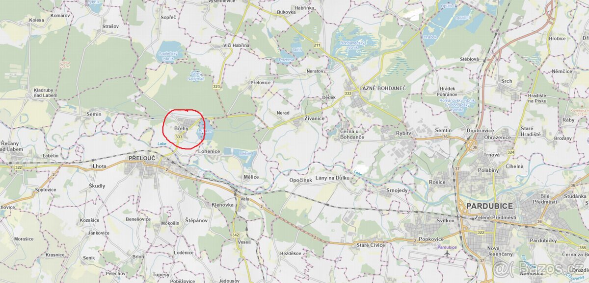 Prodám pozemky v k.ú. Břehy - 18