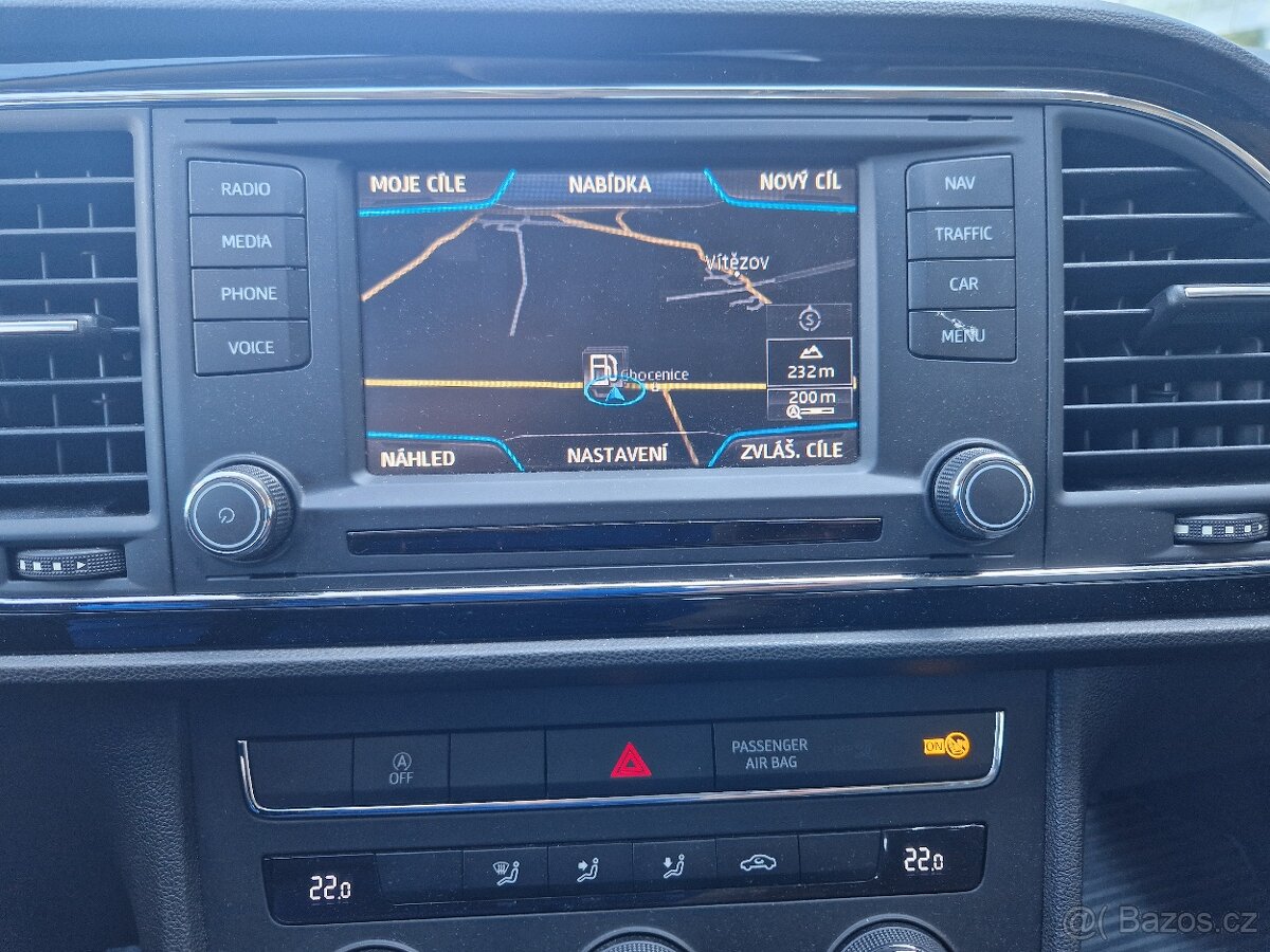 Seat Leon, 1,6 TDI Navigace, ServiskaTop - 18