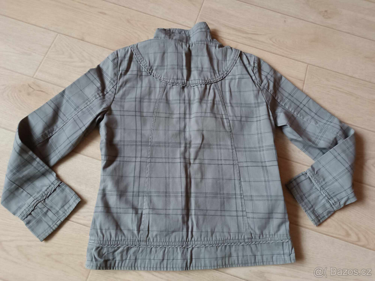 Béžová/melír/smetana mikina+sako vel.146/152/158//10-13 let - 18