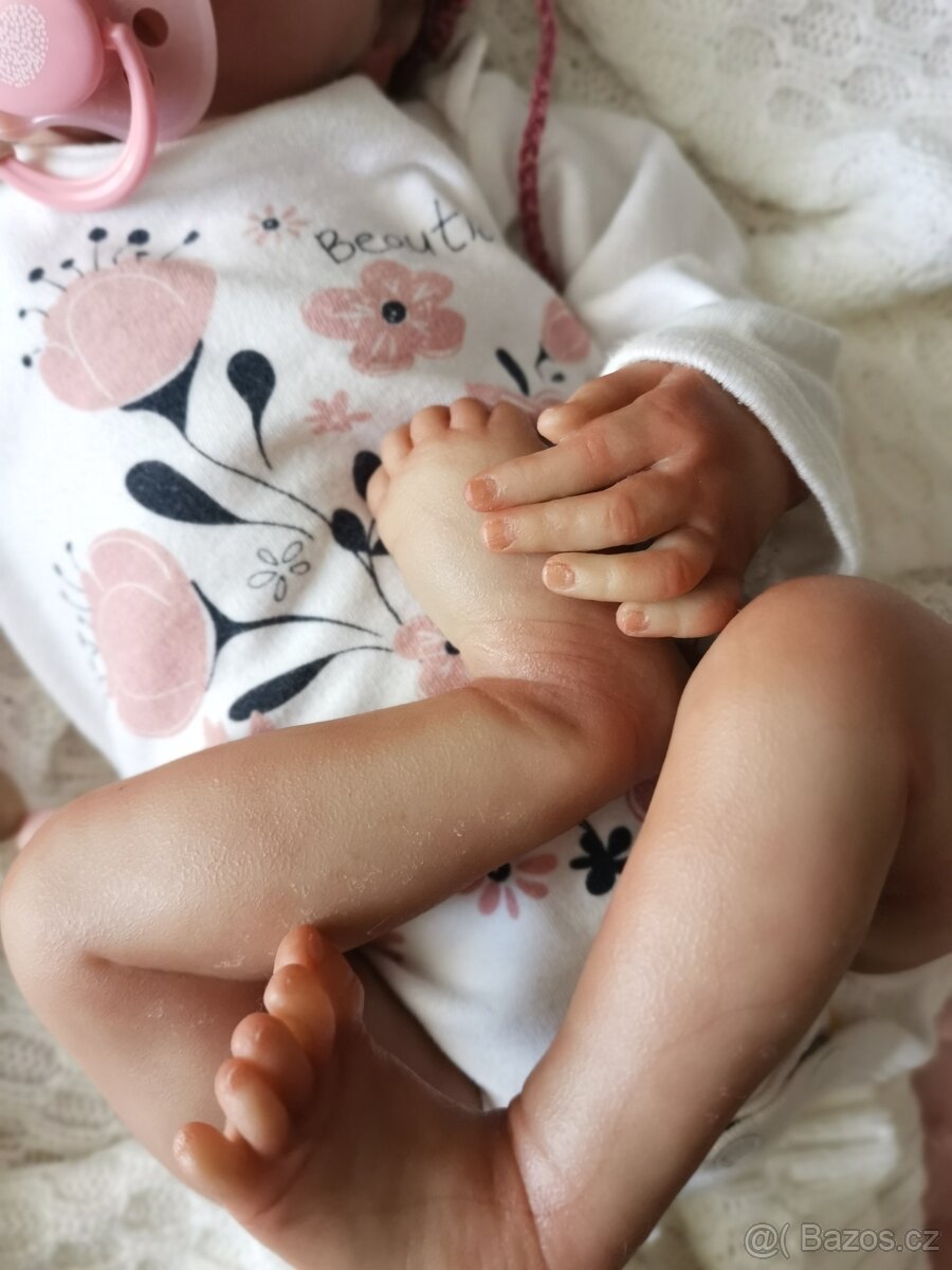 Krásná reborn holčička z kitu Levi - 18