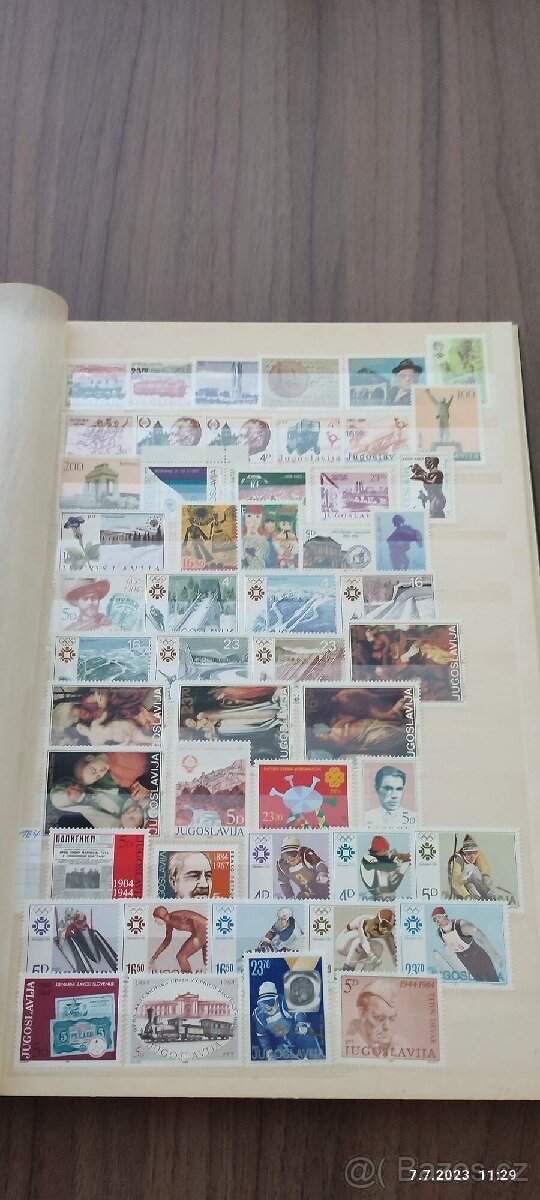 Prodám album Filatelie c.55 - Jugoslávie - 18