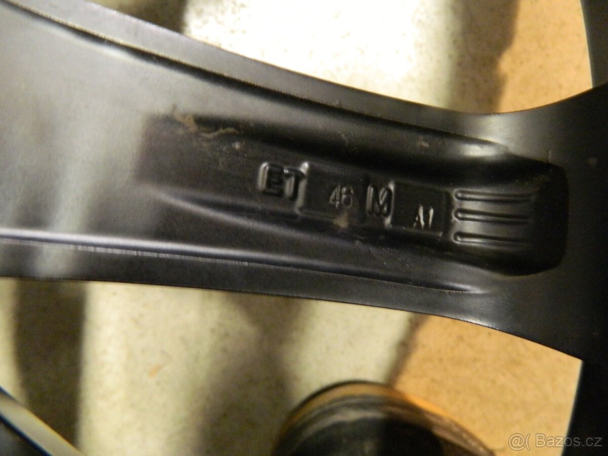 alu kola 5x100+celoroční pneu r17 - 18