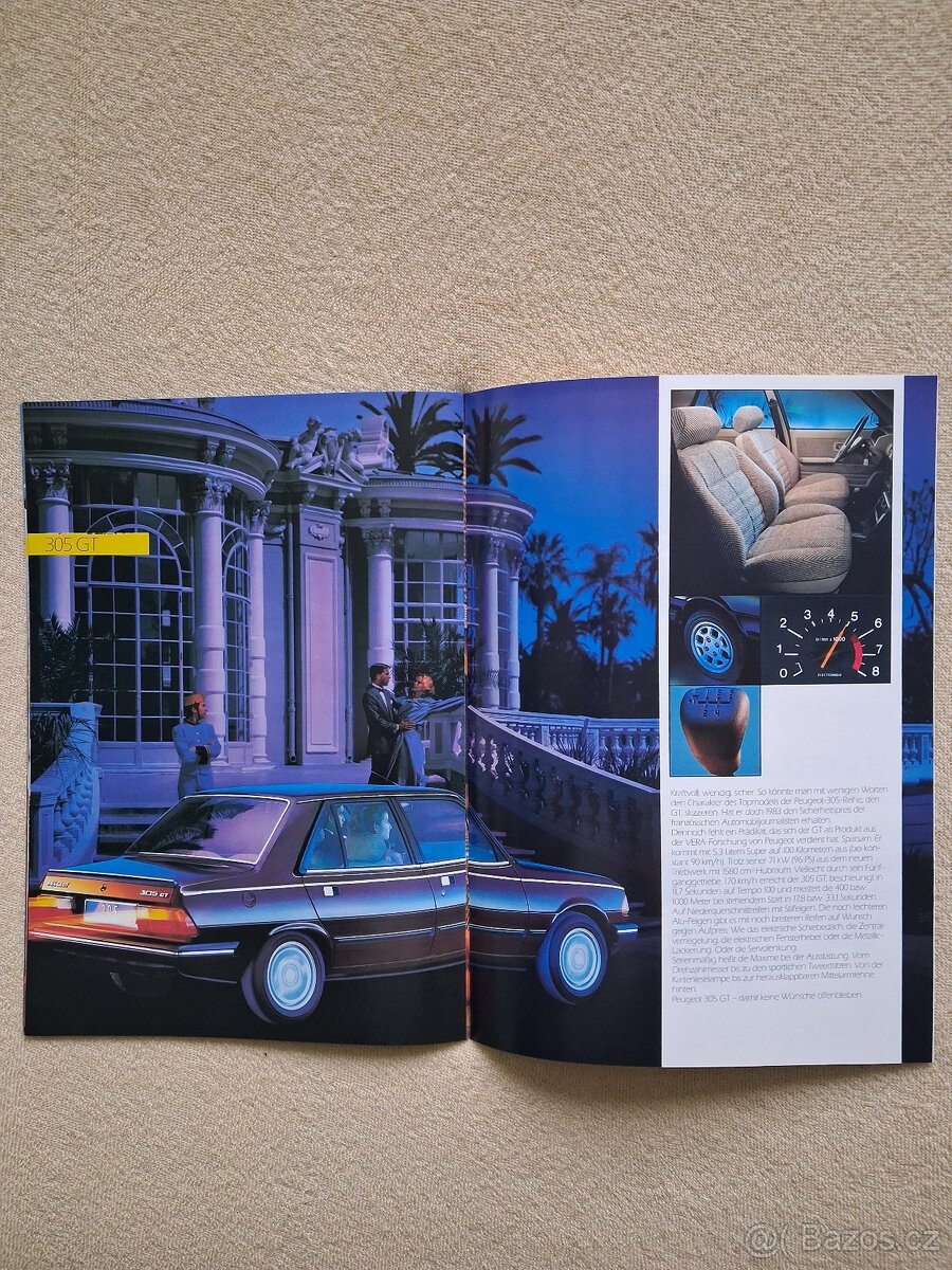 Peugeot 305-PLAKAT-MANUAL-PROSPEKT - 18