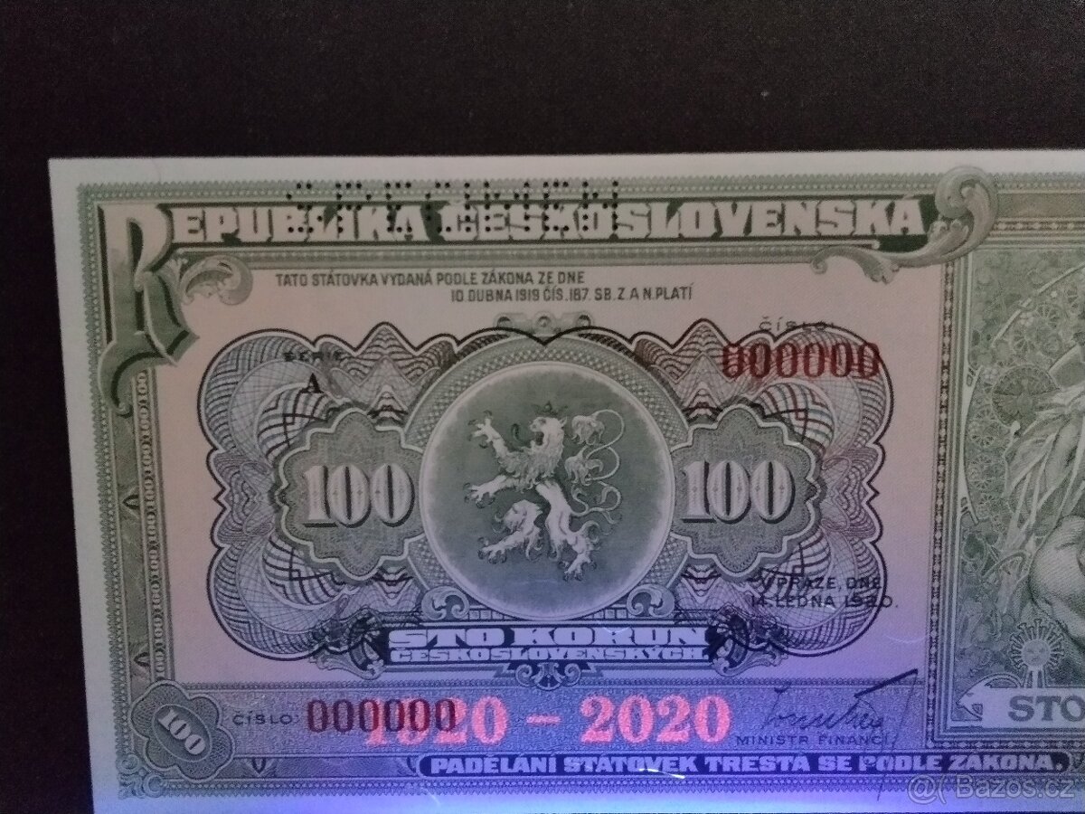 Vice bankovek,UNC - 18