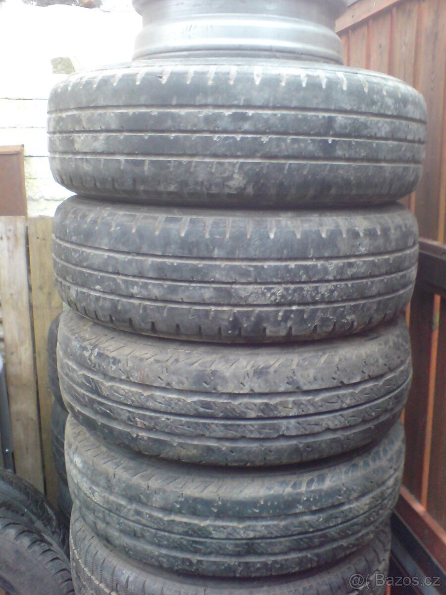 Disky Ford Tranzit, letní Uniroyal Rain Max 2, Platin RP 500 - 18