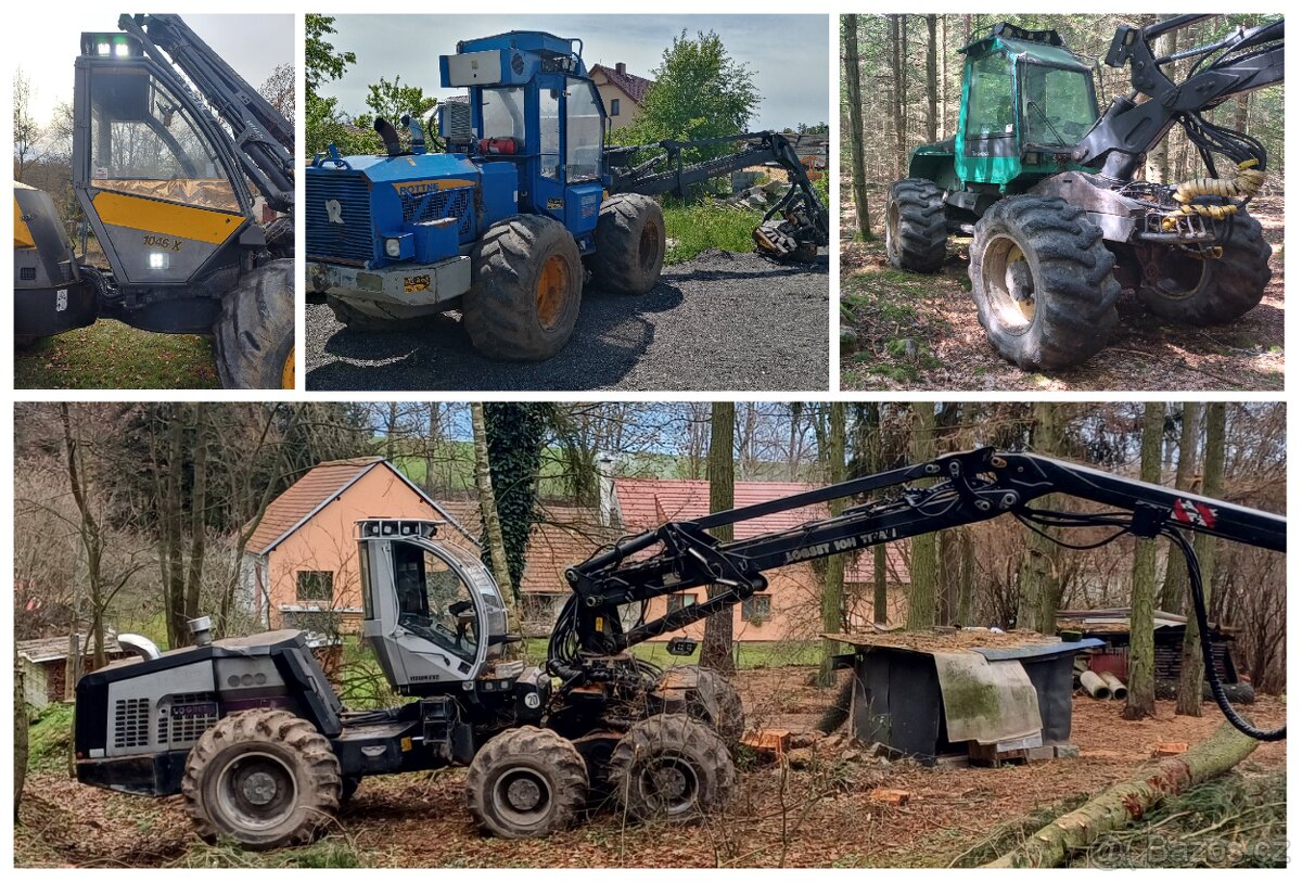 Opravy harvestorů, vyvážecích souprav, hydraulických čel. - 18