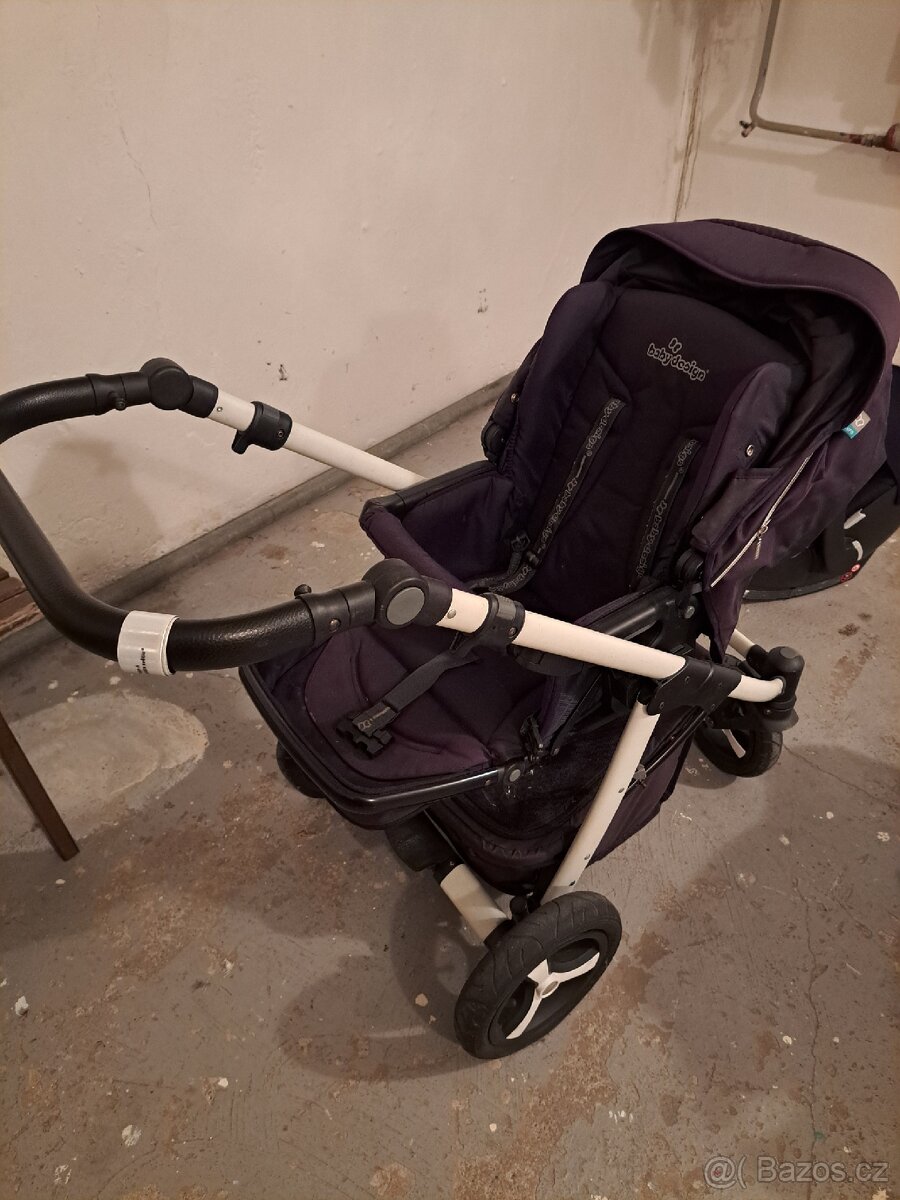 Kočárek trojkobinace Babydesign - 18