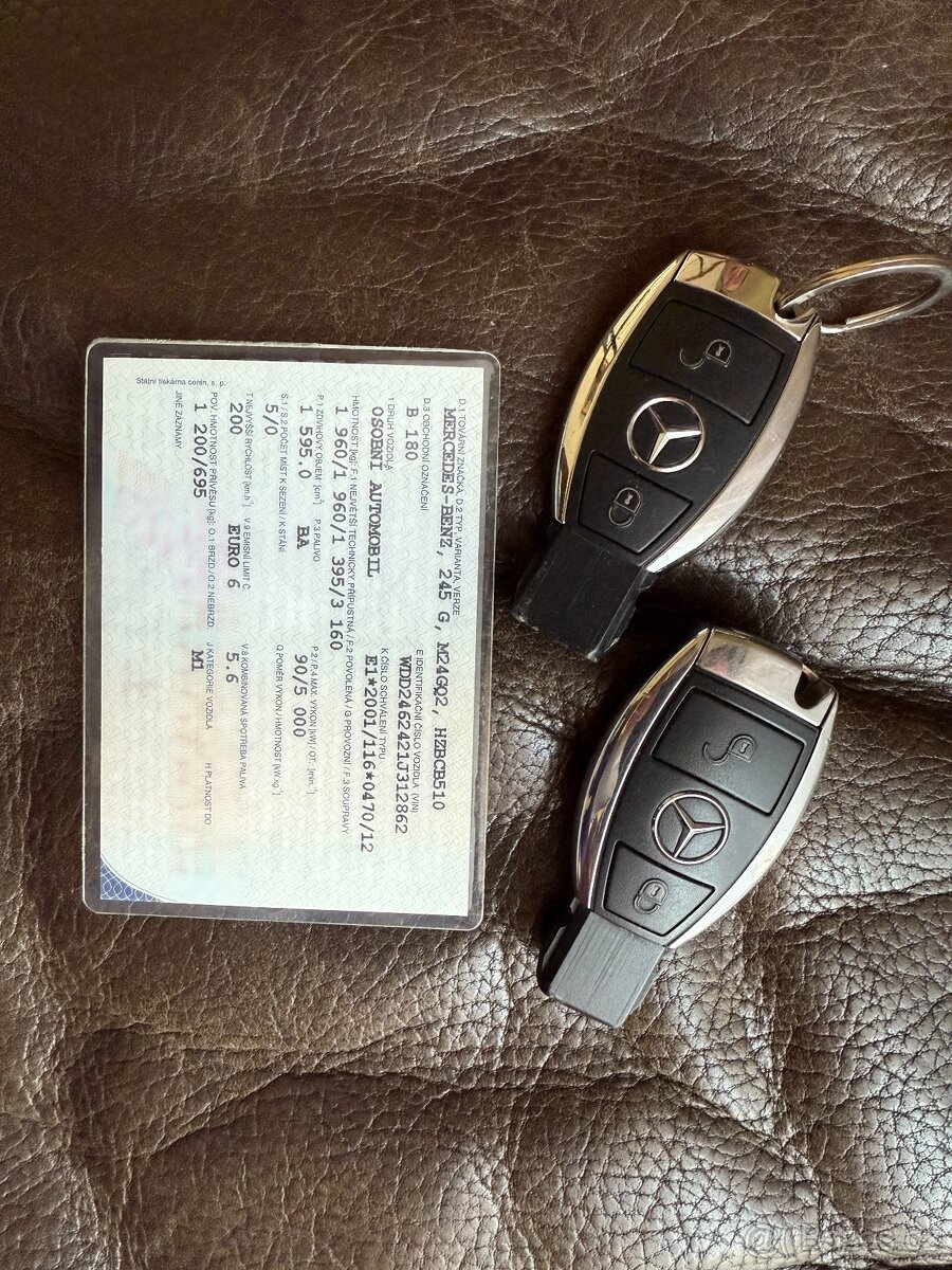 Mercedes-Benz B180, 148.563 km, 1.6 benzín 90 kW, rok 2015 - 18