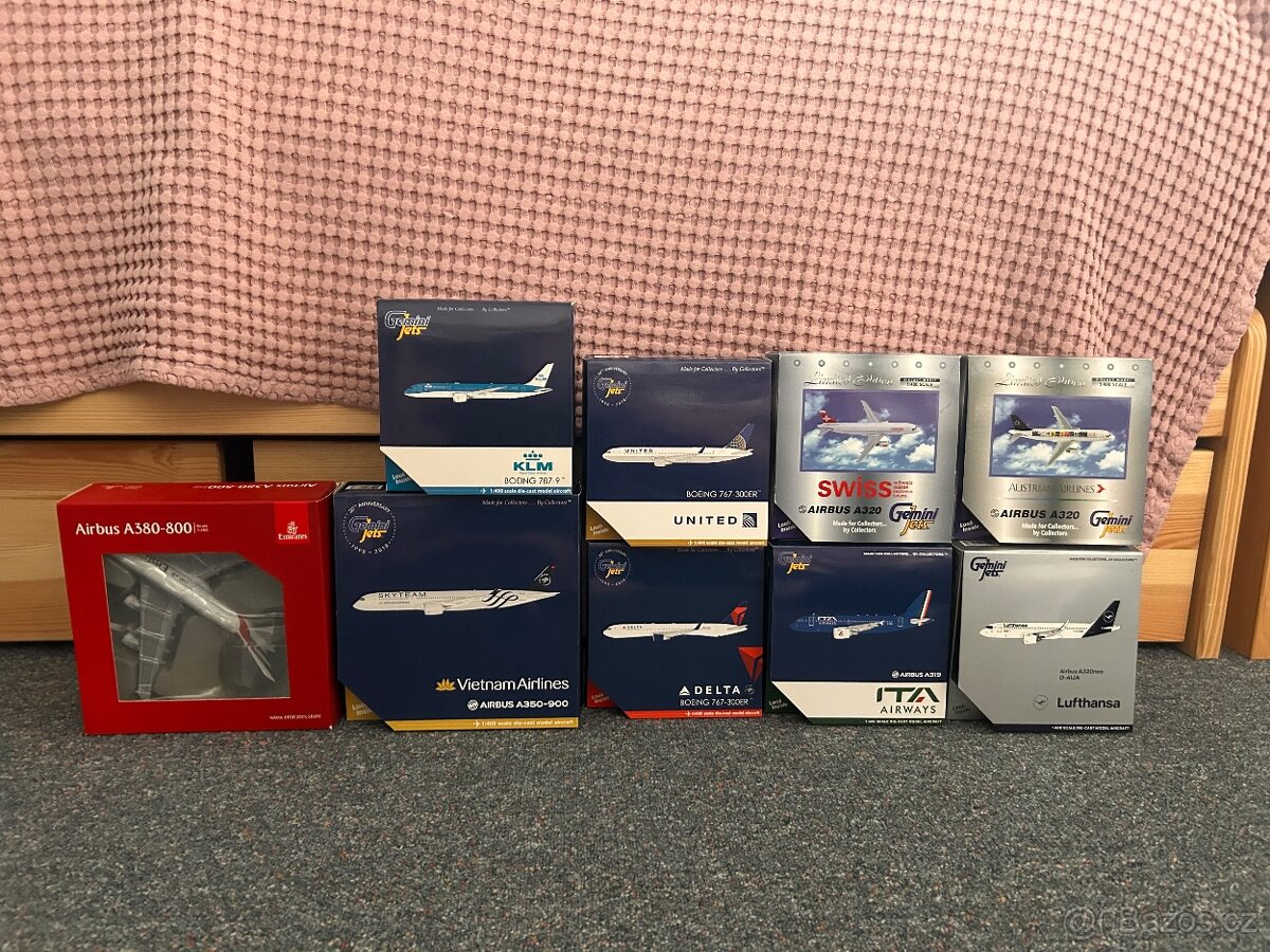 Prodám modely letadel Gemini jets 1:400 - 18