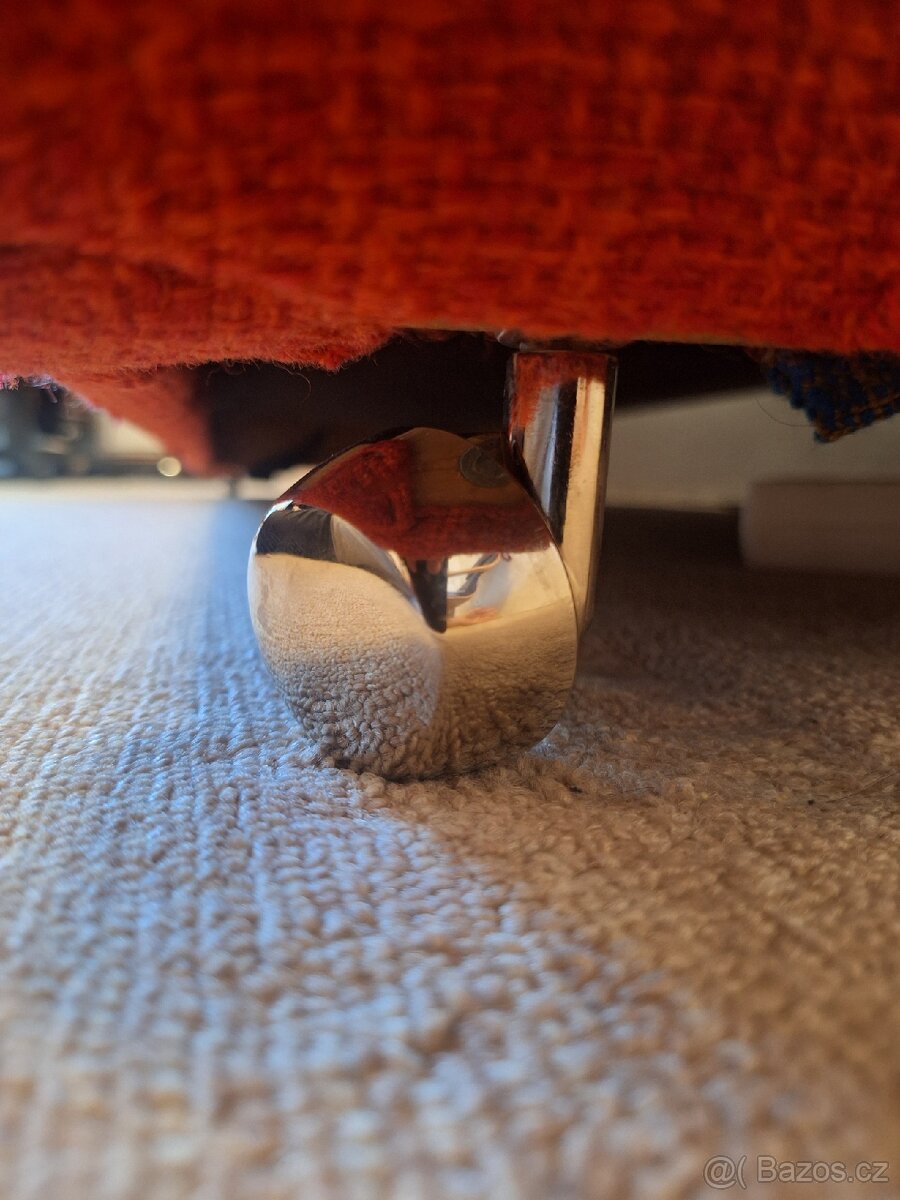 Retro socialistická rozkládací sedačka za odvoz - 18