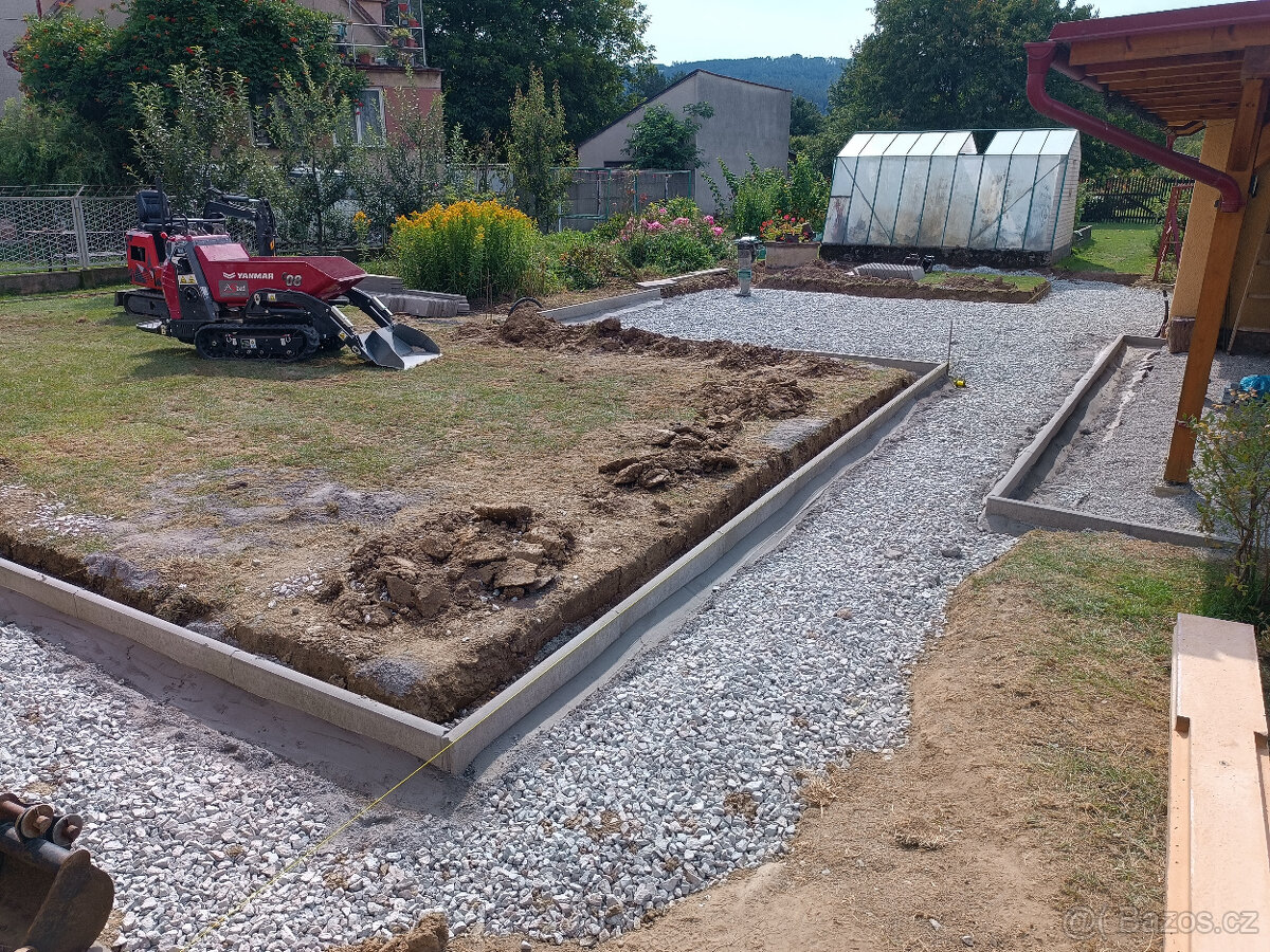 Výkopové práce, realizace zahrad - 18