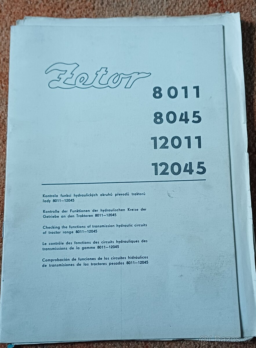Prodám odborné knihy a příručky na traktory Zetor a Ursus - 18